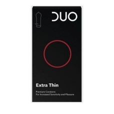 DUO Προφυλακτικά Extra Thin Extra Lubricated 18 τεμαχίων DUO Προφυλακτικά Extra Thin Extra Lubricated 18 τεμαχίων