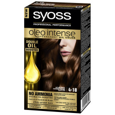 SYOSS Βαφή Μαλλιών Oleo Intense 4-18 Καστανό Μαρόν 115ml ( Πρ. Ελληνικής Αντιπροσωπείας) SYOSS Βαφή Μαλλιών Oleo Intense 4-18 Καστανό Μαρόν 115ml ( Πρ. Ελληνικής Αντιπροσωπείας)