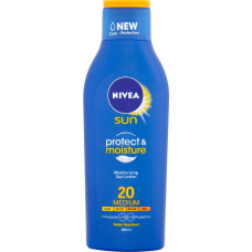  NIVEA Sun Αντηλιακό Protect & Moisture Lotion SPF20 200ml