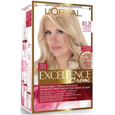 L'OREAL Excellence Βαφή Μαλλιών N.10.21 Κατάξανθο Περλέ Σαντρέ 48ml
