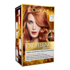 L'OREAL Excellence Intense Βαφή Μαλλιών N.7.43  Ξανθό Χάλκινο 48ml