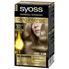 SYOSS Βαφή Μαλλιών Oleo Intense 7-58 Ξανθό Μπεζ 115ml ( Πρ. Ελληνικής Αντιπροσωπείας) SYOSS Βαφή Μαλλιών Oleo Intense 7-58 Ξανθό Μπεζ 115ml ( Πρ. Ελληνικής Αντιπροσωπείας)