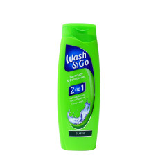 WASH & GO Σαμπουάν 2 IN 1 Κανονικά μαλλιά 700ml (Πρ. Ελληνικής Αντιπροσωπείας)