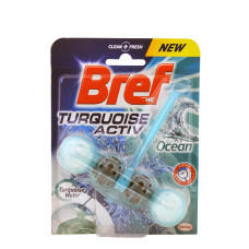 BREF WC Turquoise Active 50gr (Πρ. Ελληνικής Αντιπροσωπείας)