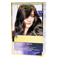 L'OREAL Excellence Βαφή Μαλλιών N.500 Καστανό Ανοιχτό Βαθύ 48ml