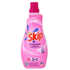 SKIP Υγρό Silk & Wool 25μεζ. 1,25lt (Πρ. Ελληνικής Αντιπροσωπείας) SKIP Υγρό Silk & Wool 25μεζ. 1,25lt (Πρ. Ελληνικής Αντιπροσωπείας)