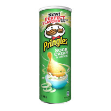 PRINGLES Chips Cream & Onion Ralphie 165gr (Πρ. Ελληνικής Αντιπροσωπείας)
