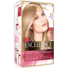 L'OREAL Excellence Βαφή Μαλλιών N.9.1 Ξανθό πολύ ανοιχτό 48ml