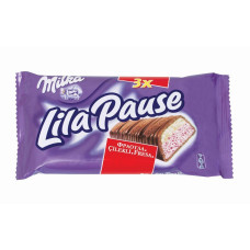 MILKA Σοκολάτα Lila Pause Φράουλα Multipack (3x34gr)  (BARCODE ZIN: 7622200198207)