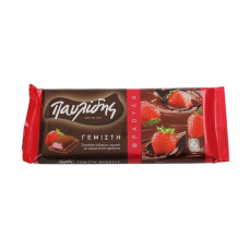 ΠΑΥΛΙΔΗΣ Σοκολάτα Φράουλα 100gr (BARCODE ZIN: 7622300457419)