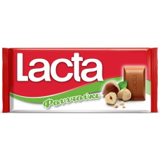 LACTA Σοκολάτα Γάλακτος Φουντούκι 85gr (BARCODE ZIN: 7622300458294) LACTA Σοκολάτα Γάλακτος Φουντούκι 85gr (BARCODE ZIN: 7622300458294)