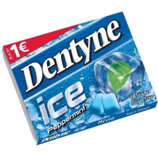 DENTYNE Τσίχλες Ice Μέντα πλ. 1ευρώ 16,8gr (BARCODE ZIN: 7622210982438) DENTYNE Τσίχλες Ice Μέντα πλ. 1ευρώ 16,8gr (BARCODE ZIN: 7622210982438)