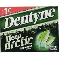 DENTYNE Τσίχλες Deep Arctic Δυόσμος πλ. 1ευρώ 16,8gr (BARCODE ZIN: 7622210982506) DENTYNE Τσίχλες Deep Arctic Δυόσμος πλ. 1ευρώ 16,8gr (BARCODE ZIN: 7622210982506)