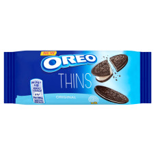 OREO Μπισκότα  Thins Βανίλια 48gr (BARCODE ZIN: 7622210681744) 