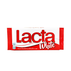 LACTA Σοκολάτα Γάλακτος Λευκή 100gr (BARCODE ZIN: 7622210946669) LACTA Σοκολάτα Γάλακτος Λευκή 100gr (BARCODE ZIN: 7622210946669)