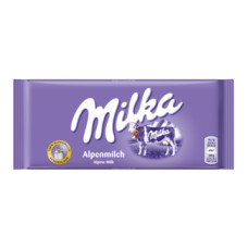MILKA Σοκολάτα Γάλακτος 100gr (BARCODE ZIN: 7622210587466)