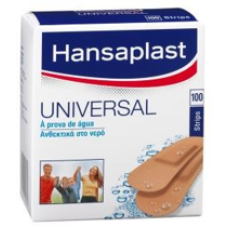 HANSAPLAST Family Pack Universal Water resistant 100 strips (1,9 cm x 7,2 cm)