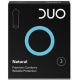 DUO Προφυλακτικά Natural (κανονικά) συσκευασία 3 τεμαχίων