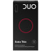 DUO Προφυλακτικά Extra Thin Extra Lubricated 12 τεμαχίων