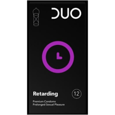 DUO Προφυλακτικά Retarding (επιβραδυντικό) συσκευασία 12 τεμαχίων