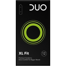 DUO Προφυλακτικά XL-Fit συσκευασία 12 τεμαχίων