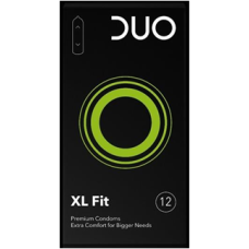 DUO Προφυλακτικά XL-Fit συσκευασία 12 τεμαχίων DUO Προφυλακτικά XL-Fit συσκευασία 12 τεμαχίων
