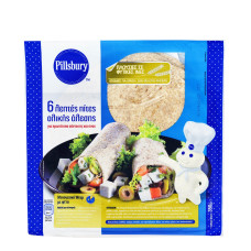 PILLSBURY Λεπτές πίτες ολικής άλεσης 350gr