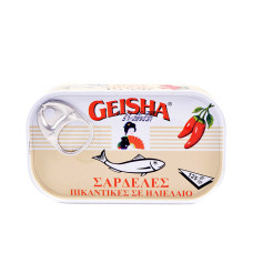 GEISHA Σαρδέλες πικάντικες 125gr