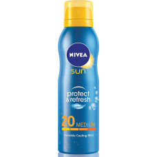  NIVEA Sun Αντηλιακό Protect & Refresh Spray SPF20 200ml