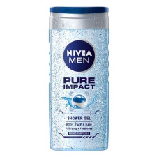 NIVEA MEN Ντους Gel Pure Impact 500ml NIVEA MEN Ντους Gel Pure Impact 500ml