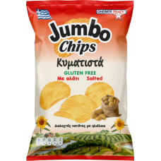OHONOS Jumbo Chips Κυμ. Αλάτι Χ. Γλουτένη 100gr+20gr ΔΩΡΟ