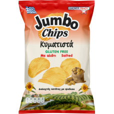 OHONOS Jumbo Chips Κυμ. Αλάτι Χ. Γλουτένη 100gr+20gr ΔΩΡΟ OHONOS Jumbo Chips Κυμ. Αλάτι Χ. Γλουτένη 100gr+20gr ΔΩΡΟ