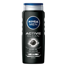 NIVEA MEN Ντους Gel Active Clean 500ml NIVEA MEN Ντους Gel Active Clean 500ml