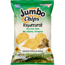 OHONOS Jumbo Chips Κυματιστά Ρίγανη Χ. Γλουτένη 100gr+20gr ΔΩΡΟ
