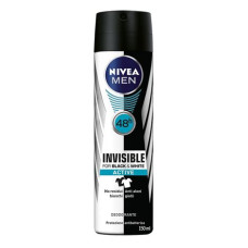 NIVEA MEN Deo Black & White Active Invisible Spray Αντρικό 150ml