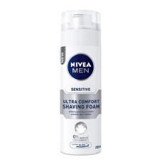 NIVEA MEN Αφρός Ξυρίσματος Sensitive Ultra Comfort 200ml