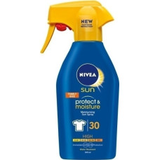  NIVEA Sun Αντηλιακό Protect & Moisture Trigger Spray SPF30 300ml