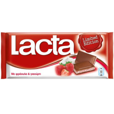 LACTA Σοκολάτα Γάλακτος Φράουλα Γιαούρτι 100gr (BARCODE ZIN: 7622300659080) LACTA Σοκολάτα Γάλακτος Φράουλα Γιαούρτι 100gr (BARCODE ZIN: 7622300659080)