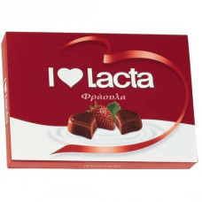 LACTA Σοκολάτα I LOVE Φράουλα 110gr (BARCODE ZIN: 7622210162052) LACTA Σοκολάτα I LOVE Φράουλα 110gr (BARCODE ZIN: 7622210162052)