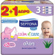 SEPTONA Μωρομάντηλα Πακέτο Promo Set Calm n Care Σετ Aloe Vera 2+1 Δώρο 3 x 57 τεμάχια