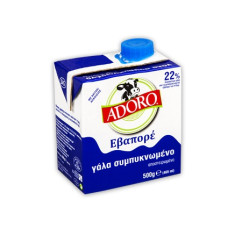 ADORO Γάλα Εβαπορέ 500ml