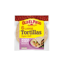 OLD EL PASO 6 Super Soft  Whole Wheat Τορτιγιας 350gr
