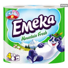 EMEKA Toilet Paper 3ply Mountain Fresh 4 ρολά